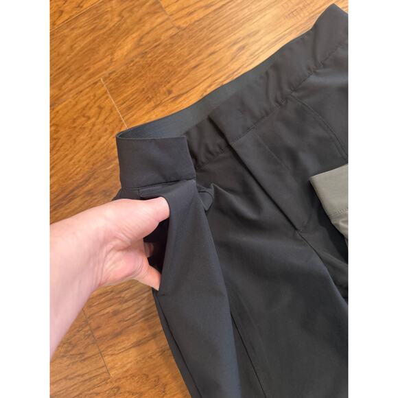 Bundle of 2 Mondetta Straight Leg Black Olive Lined Tailored Pants Size 8 - Picture 3 of 9